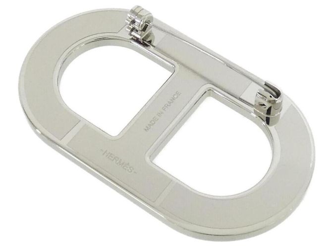 Hermès Spilla Chaine d'Ancre Hermes Argento D'oro - vista 2