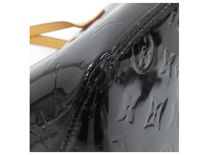Borsa Louis Vuitton Vernis Bellevue PM Bordò - vista 3