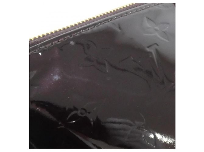 Borsa Louis Vuitton Vernis Bellevue PM Bordò - vista 8