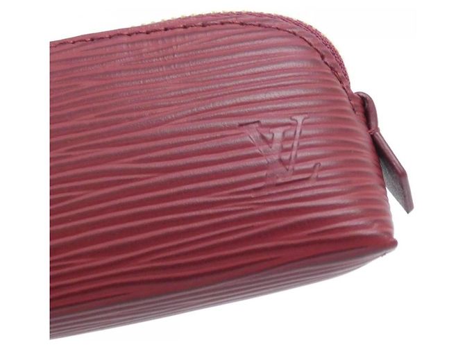 Bolso de cosméticos Epi de Louis Vuitton Roja - vista 3