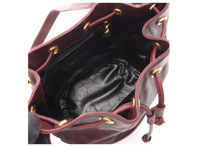 Borsa a Spalla Vara Ribbon di Salvatore Ferragamo Bordò - vista 3