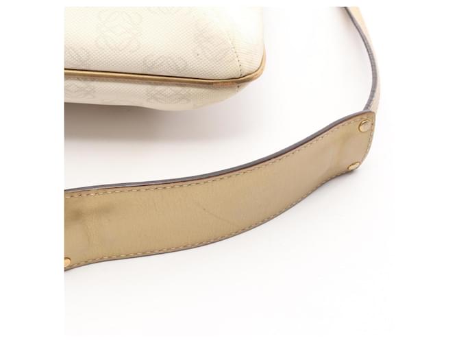Borsa a Spalla Loewe Repeat Anagram Bianco - vista 6