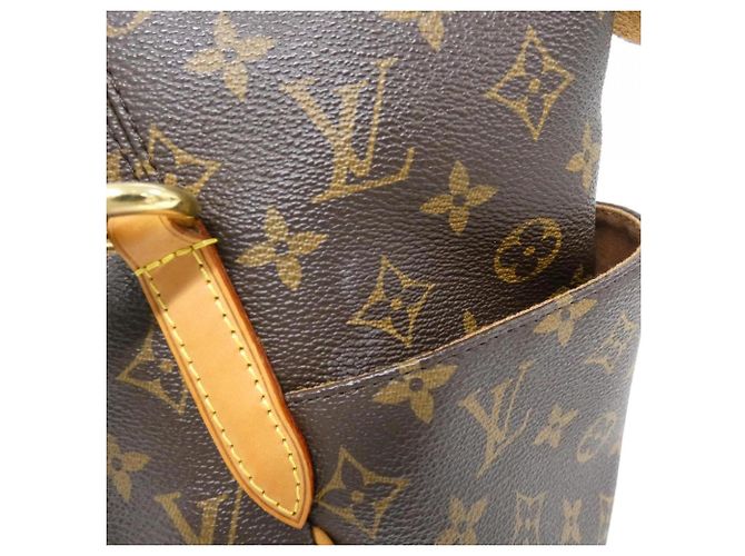 Sac à main Louis Vuitton Monogram Totally MM Marron - vue 3