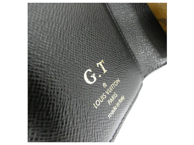 Cartera Juliet Monogram Reverse Louis Vuitton Castaño - vista 7