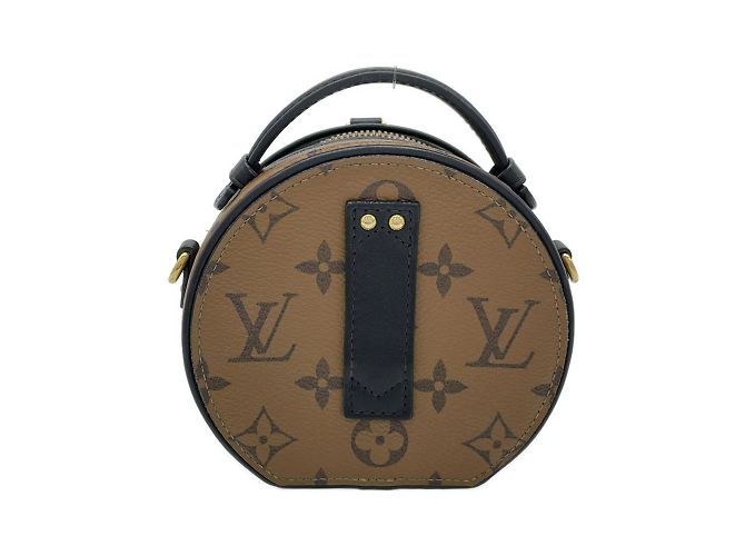 Borsa a Spalla Mini Boite Chapeau Monogram Reverse Louis Vuitton Marrone - vista 2