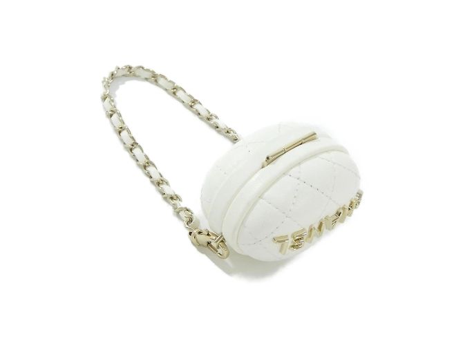 Charm per borsa Chanel AP4946 Bianco - vista 2