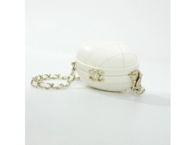 Charm per borsa Chanel AP4946 Bianco - vista 3