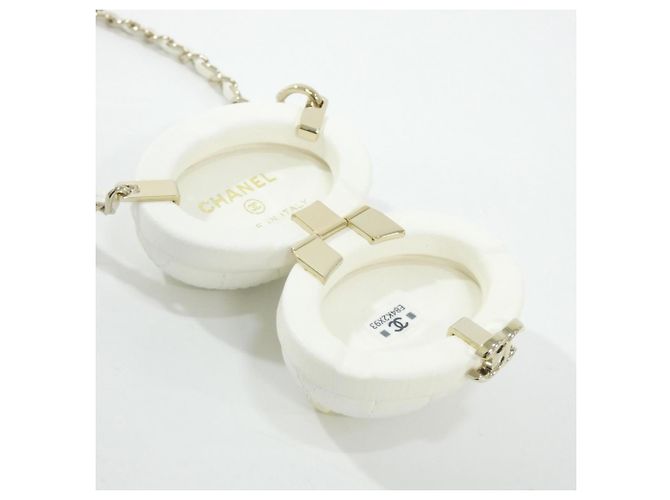 Charm per borsa Chanel AP4946 Bianco - vista 4