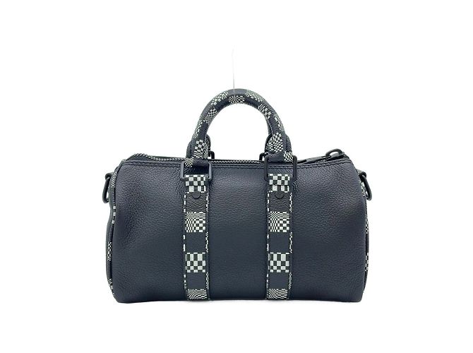 Louis Vuitton Keepall XS Damier Distorted City Nero - vista 2