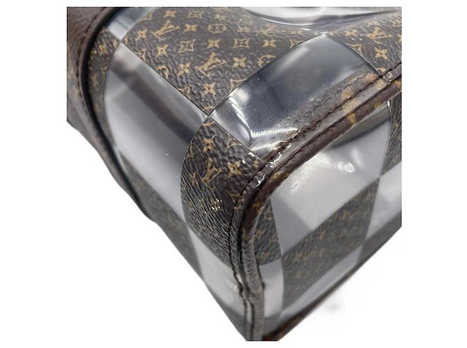 Borsa Boston Keepall Bandoulière 25 cm Monogram Louis Vuitton Marrone - Ansicht 3