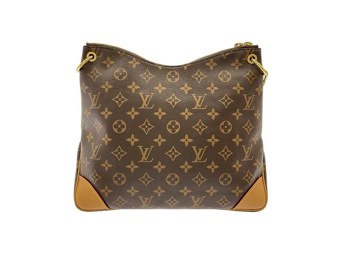 Borsa a Spalla Louis Vuitton Monogram Odeon MM Marrone - vista 2