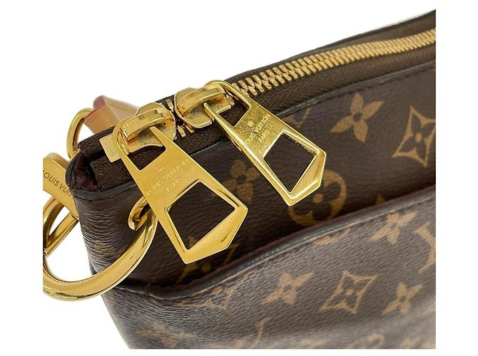 Borsa a Spalla Louis Vuitton Monogram Odeon MM Marrone - vista 5