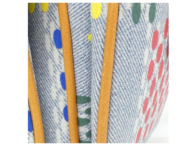 Borsa a Spalla Damier Denim LV Birth di Louis Vuitton Multicolore - vista 7