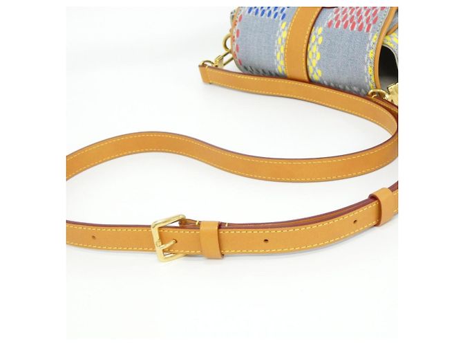 Borsa a Spalla Damier Denim LV Birth di Louis Vuitton Multicolore - vista 9