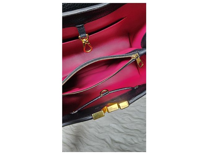 Louis Vuitton Capucines MM Nero - Set Completo - vista 12