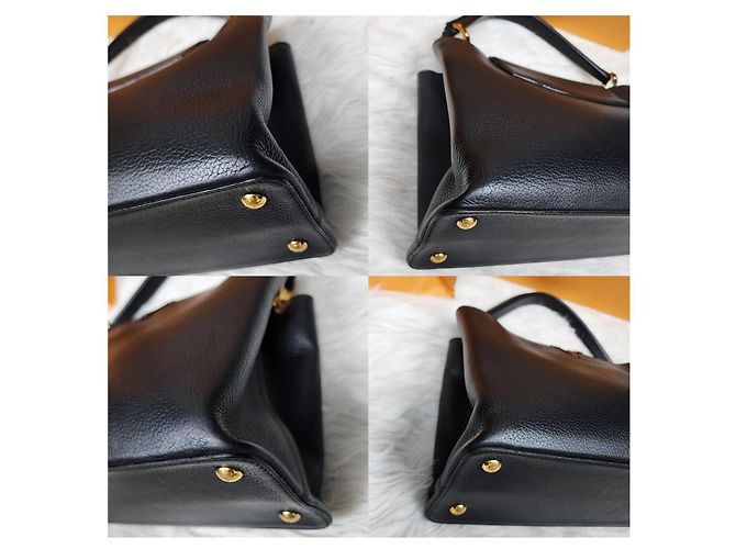 Louis Vuitton Capucines MM Nero - Set Completo - vista 14
