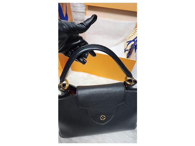 Louis Vuitton Capucines MM Nero - Set Completo - vista 8