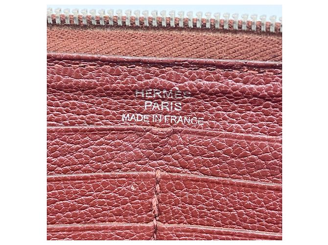 Hermès Azap Lang Wallet Rot - Ansicht 4