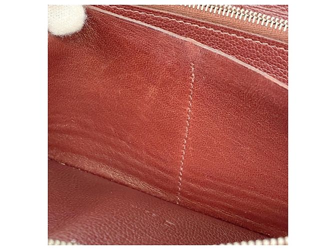 Hermès Azap Lang Wallet Rot - Ansicht 6