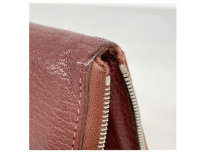 Hermès Azap Lang Wallet Rot - Ansicht 9