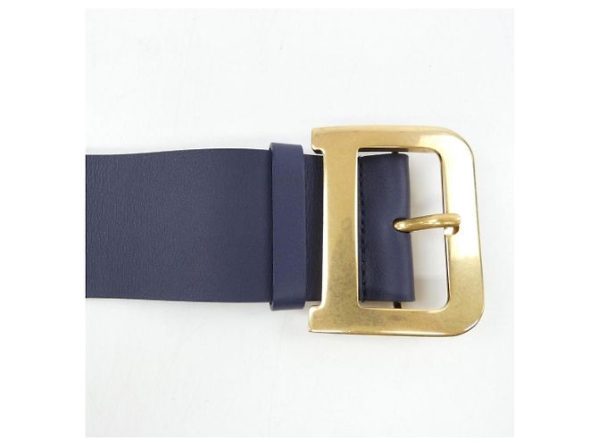 Gürtel DIOR QUAKE LARGE von Christian Dior Marineblau - Ansicht 2