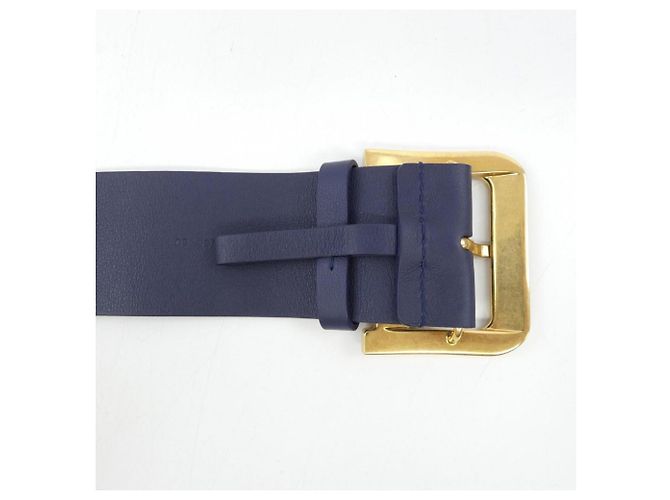 Gürtel DIOR QUAKE LARGE von Christian Dior Marineblau - Ansicht 3