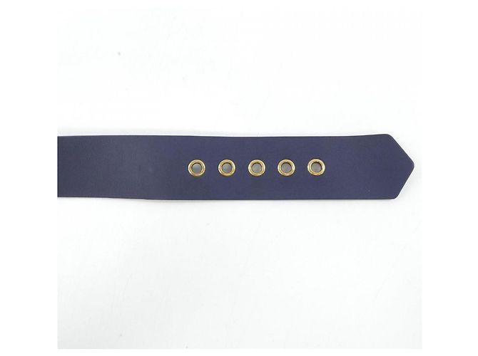 Gürtel DIOR QUAKE LARGE von Christian Dior Marineblau - Ansicht 4