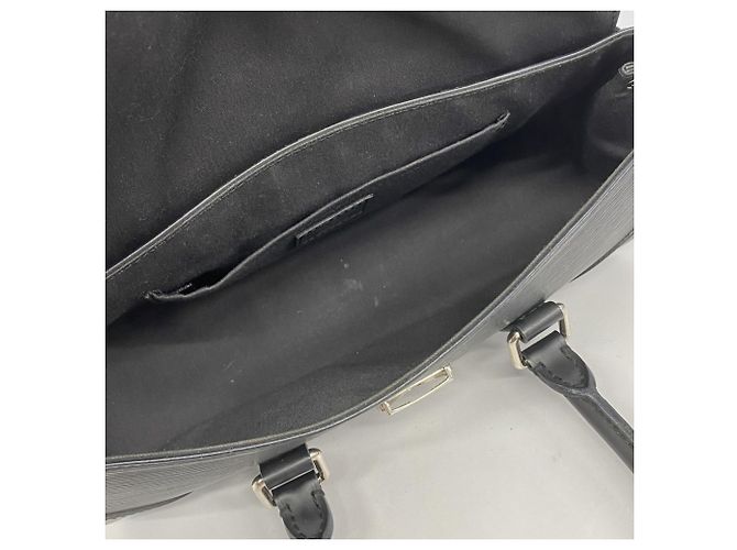 Borsa Louis Vuitton Epi Segur PM Nero - vista 4