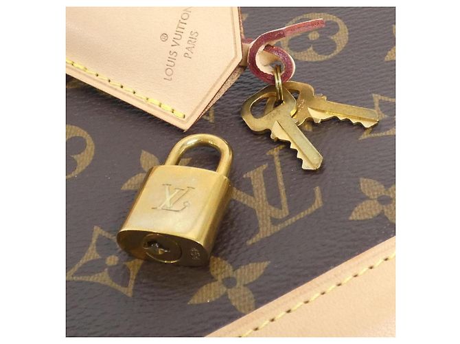 Borsa Alma BB Monogramma Louis Vuitton Marrone - vista 3