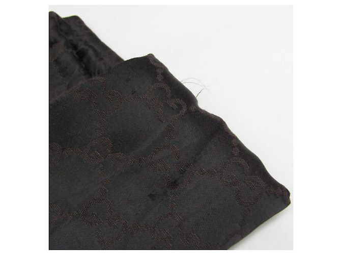 Borsa a spalla in nylon e pelle da donna Gucci 019 0424 Nero - vista 15