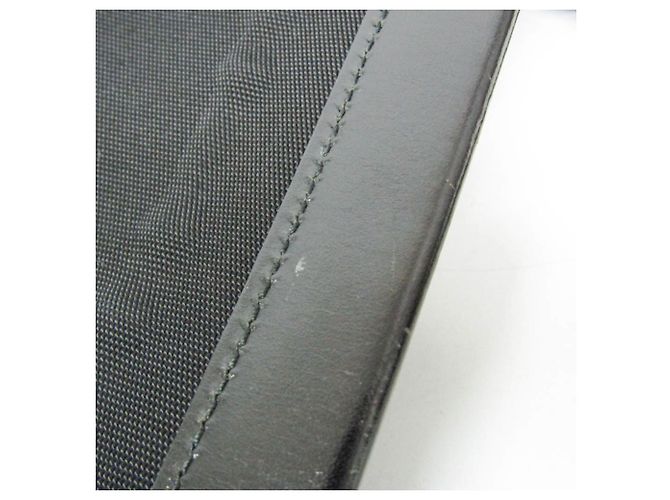 Borsa a spalla in nylon e pelle da donna Gucci 019 0424 Nero - vista 9