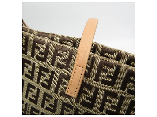 Damentasche Fendi Zucchino 8BH026 Beige - Ansicht 10