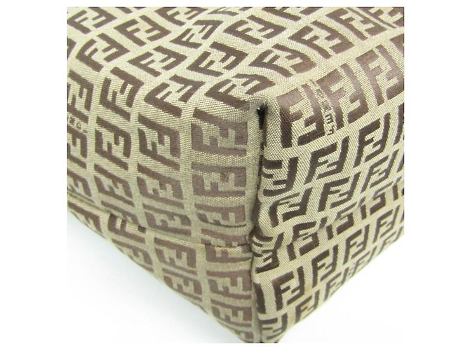 Damentasche Fendi Zucchino 8BH026 Beige - Ansicht 5