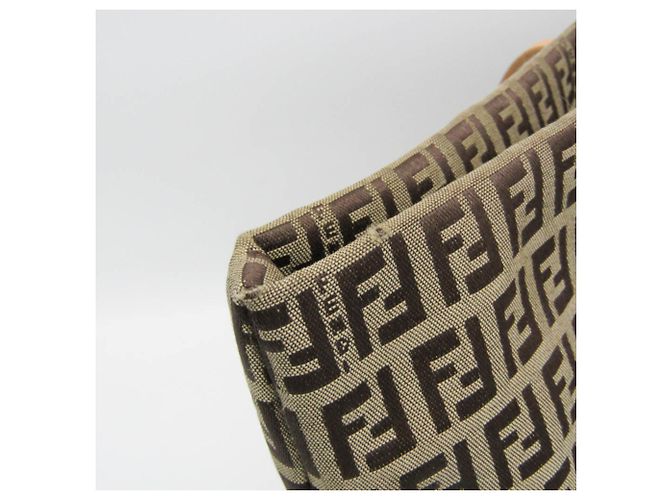 Damentasche Fendi Zucchino 8BH026 Beige - Ansicht 7