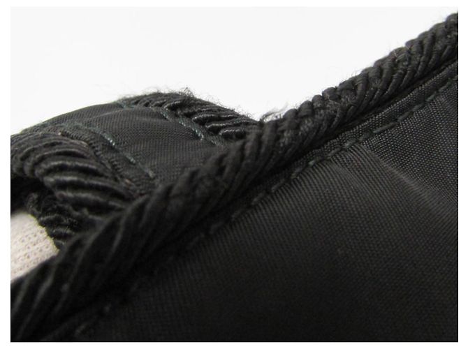 Borsa Tote TESSUTO con Nastro Prada in Nero - vista 10