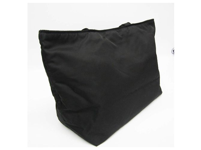 Borsa Tote TESSUTO con Nastro Prada in Nero - vista 9