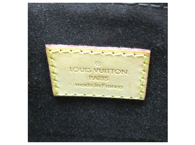 Borsa a Spalla Louis Vuitton Monogram Vernis Bellevue GM M93589 Bordò - vista 14