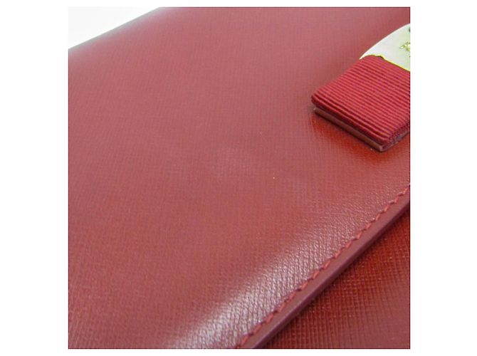 Borsa a Spalla Vara Chain di Salvatore Ferragamo Rosso - vista 6