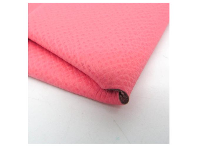 Hermès Hermes Bastia Women's Coin Purse in Pink Epsom Leather - view 7