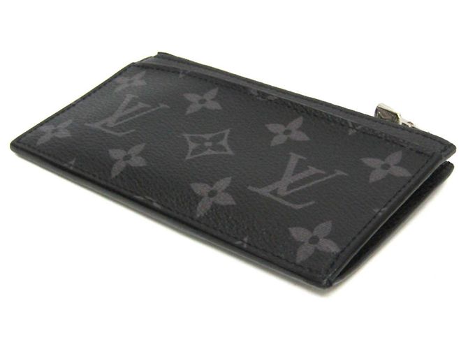 Tarjetero de monedas Taiga Louis Vuitton M30271 Negro Monograma - vista 2
