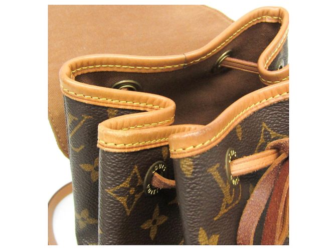 Zaino Montsouris MM Monogram Louis Vuitton per donne Marrone - vista 14
