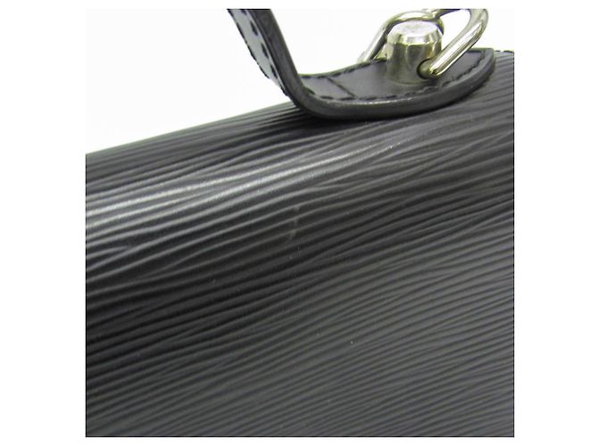 Borsa Louis Vuitton Epi Sevigne GM M40512 Nero - vista 10