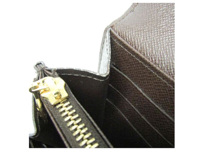 Billetera Louis Vuitton Damier Venice N60535 Castaño Damier ebene - vista 12