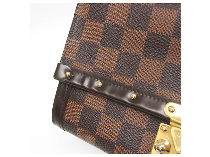 Billetera Louis Vuitton Damier Venice N60535 Castaño Damier ebene - vista 8
