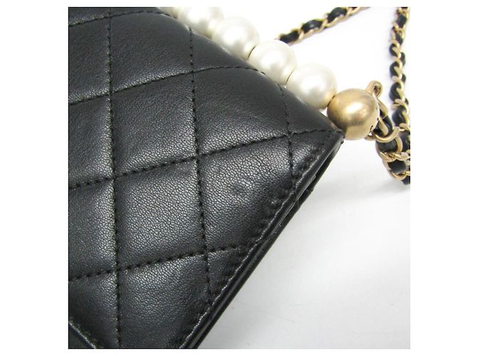Borsa a Spalla Chanel Matelassé con Catena Nero - Ansicht 10