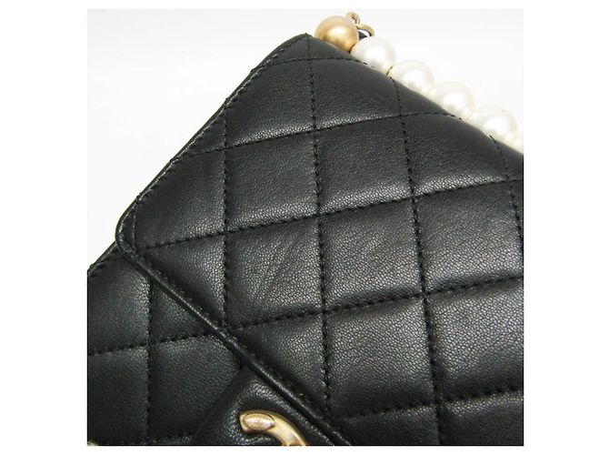 Borsa a Spalla Chanel Matelassé con Catena Nero - Ansicht 11