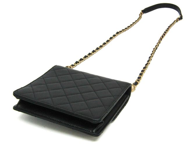 Borsa a Spalla Chanel Matelassé con Catena Nero - Ansicht 2
