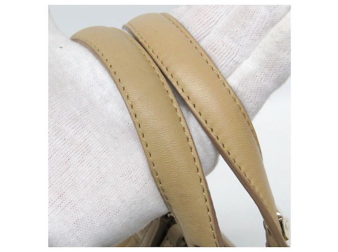 Borsa in pelle Gaufre da donna Christian Dior Beige - vista 13