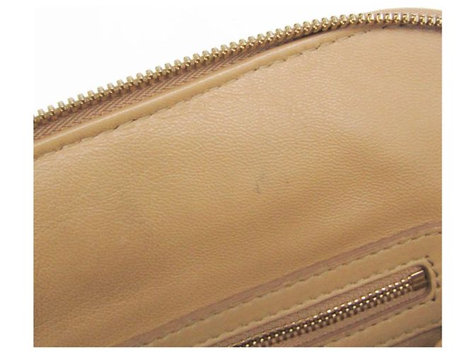 Borsa in pelle Gaufre da donna Christian Dior Beige - vista 17
