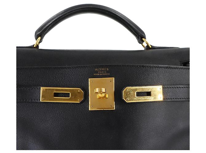Zaino Hermès Kelly Ad GM Nero - vista 6